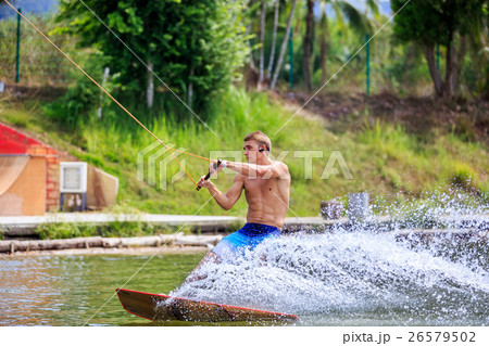 Man Wakeboarding 26579502