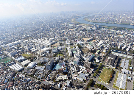 大阪府門真市を空撮 26579805