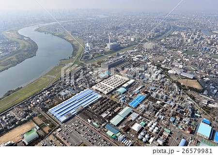 大阪府、摂津市を空撮 大阪府、摂津市を空撮 26579981