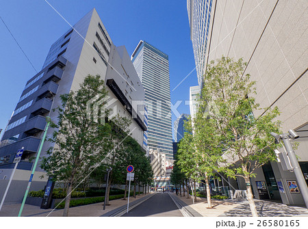 名古屋市中村区名駅 シンフォニー豊田ビル(三井ガーデンホテル名古屋)前からミッドランドスクエアを望む 名古屋市中村区名駅 シンフォニー豊田ビル(三井ガーデンホテル名古屋)前からミッドランドスクエアを望む 26580165