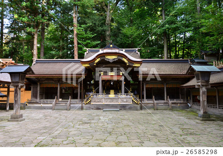 長野 諏訪大社上社本宮 拝殿(2016.10) 長野 諏訪大社上社本宮 拝殿(2016.10) 26585298