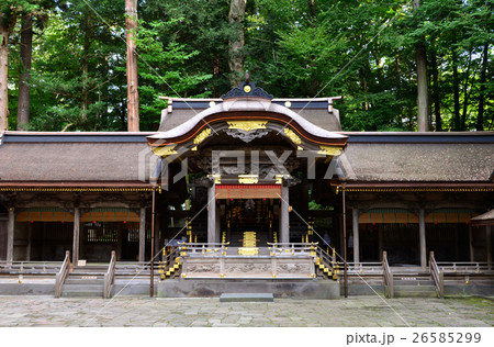 長野　諏訪大社上社本宮　拝殿（2016.10） 26585299