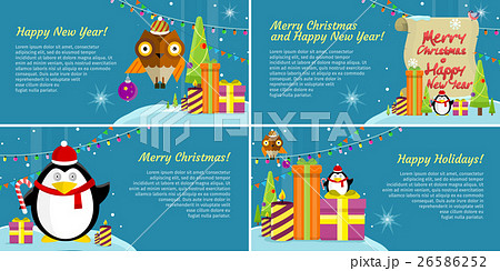 Set of Web Banners Winter Holiday Celebration. Set of Web Banners Winter Holiday Celebration. 26586252