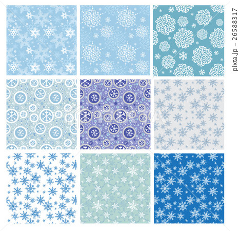 Winter seamless backgrounds. 26588317