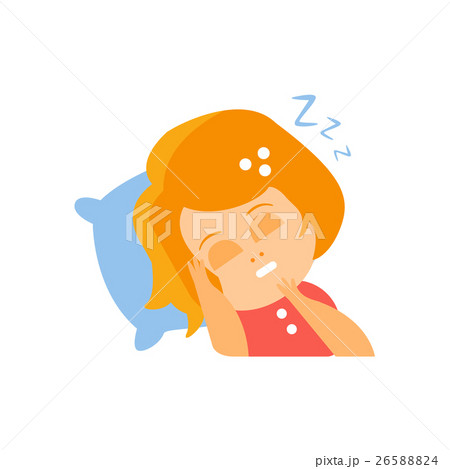 Little Red Head Girl In Red Dress Sleeping Flat Little Red Head Girl In Red Dress Sleeping Flat 26588824