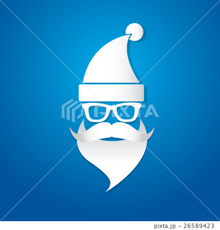 Christmas hipster greeting card Christmas hipster greeting card 26589423