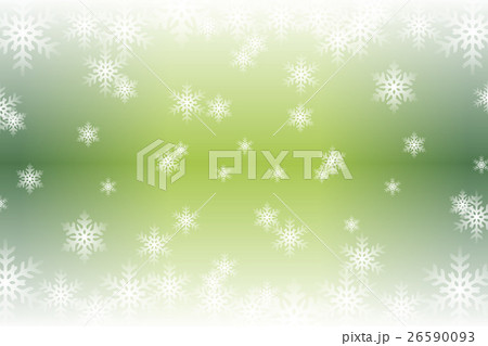 背景素材壁紙 雪の結晶 光 キラキラ 輝き 冬景色 クリスマス 空 イルミネーション デコレーションのイラスト素材 26590093 Pixta