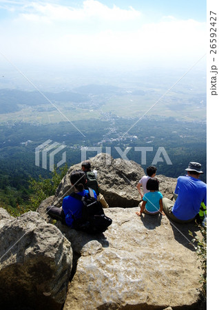 筑波山山頂からの眺め（女体山）／茨城県つくば市 26592427