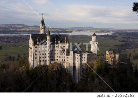 Neuschwanstein Castle in Bavaria Neuschwanstein Castle in Bavaria 26592568