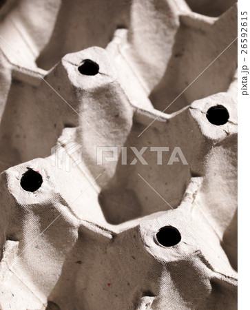 recycle formed paper cardboard egg tray close up recycle formed paper cardboard egg tray close up 26592615