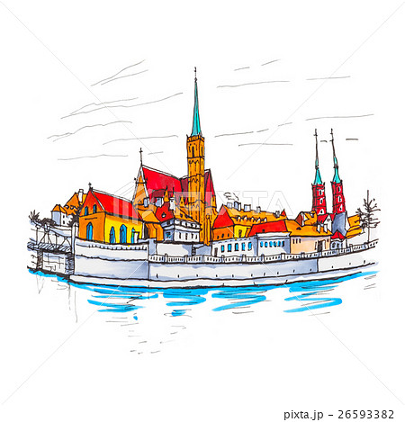 Cathedral Island in Wroclaw, Poland 26593382