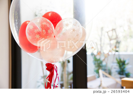 結婚披露宴に飾られたバルーン 26593404