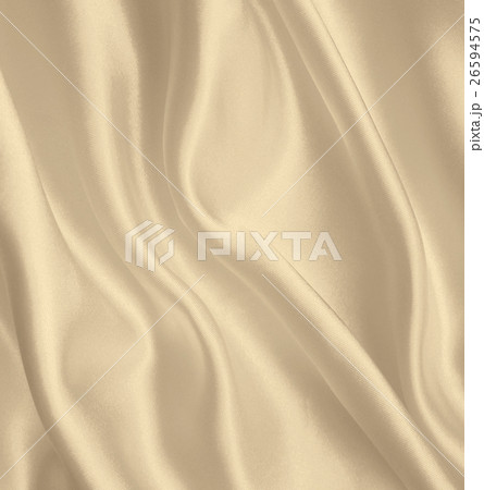 Smooth elegant golden silk as wedding background 26594575