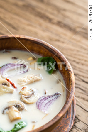 Thai coconut cream soup 26595364