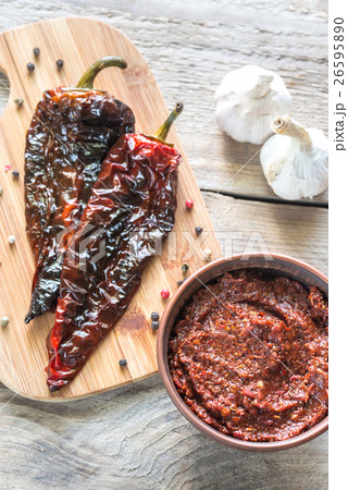 Bowl of adobo sauce 26595890