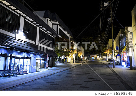 夜の定山渓温泉街 26598249
