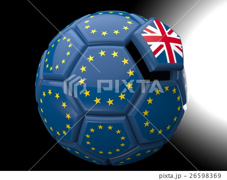 サッカーボール イギリス ユーロ離脱 サッカーボール イギリス ユーロ離脱 26598369
