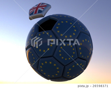 サッカーボール イギリス ユーロ離脱 サッカーボール イギリス ユーロ離脱 26598371