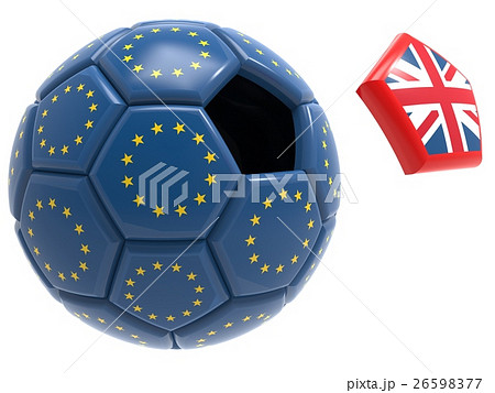 サッカーボール イギリス ユーロ離脱 サッカーボール イギリス ユーロ離脱 26598377