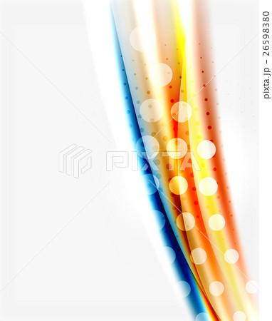 Shiny color lines on white background - motion Shiny color lines on white background - motion 26598380