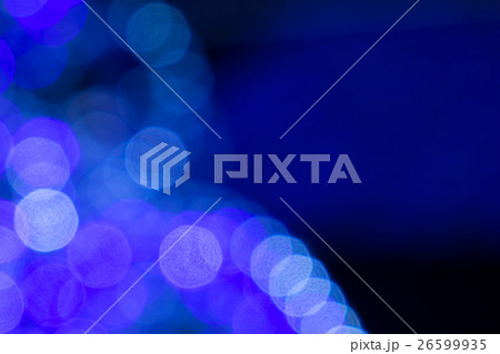 クリスマスイルミネーションのボケ素材  26599935