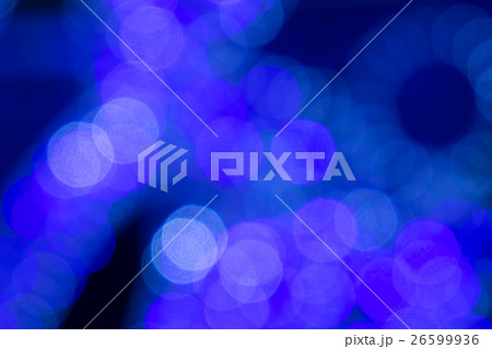 クリスマスイルミネーションのボケ素材  26599936