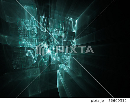 Abstact digital art background 26600552