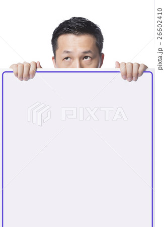 man behind whiteboard man behind whiteboard 26602410