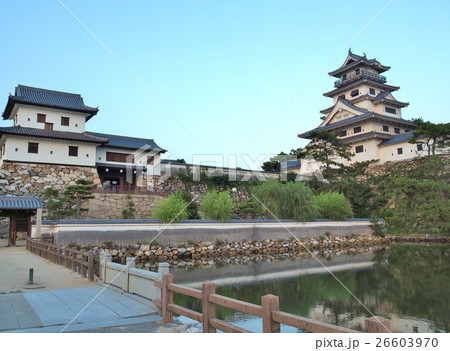 Imabari Castle in Ehime Prefecture, Japan. Imabari Castle in Ehime Prefecture, Japan. 26603970