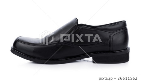Black Leather shoes isolated on white background Black Leather shoes isolated on white background 26611562