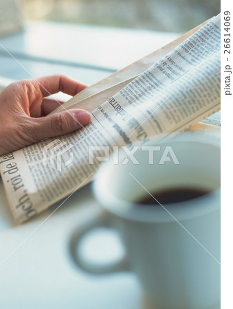 新聞とコーヒー 26614069
