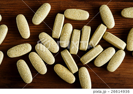 Organic dietary treatment, vitamin capsules Organic dietary treatment, vitamin capsules 26614936