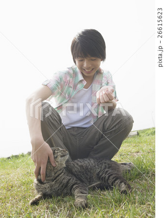 ネコと男の子 ネコと男の子 26615623