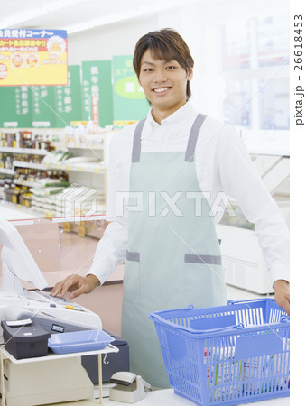 スーパーの店員 スーパーの店員 26618453