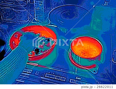 サーモグラフィーのイメージ サーモグラフィーのイメージ 26622011