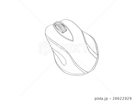 Discover 133+ computer mouse sketch image latest