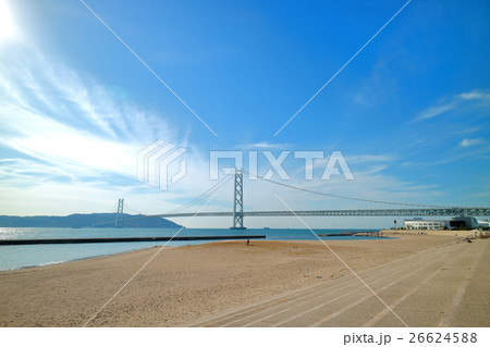 アジュール舞子から見る明石海峡大橋 26624588