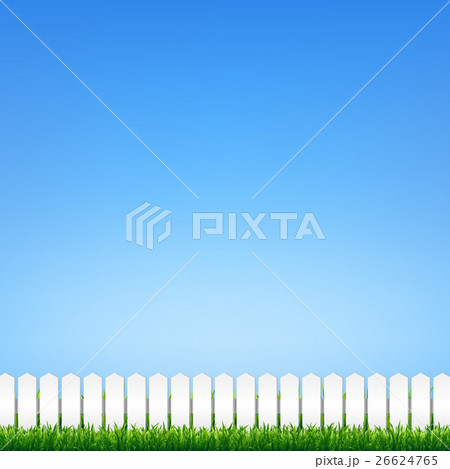 Green Grass And Blue Sky 26624765