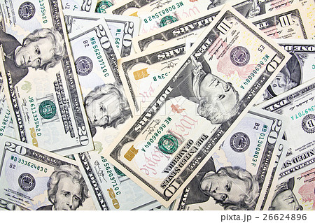 Dollar Bills for background Dollar Bills for background 26624896