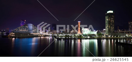 神戸港の夜景 26625545