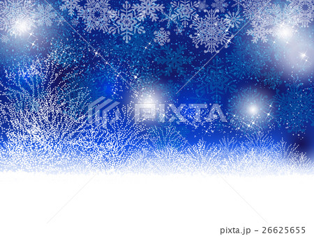 雪　イルミネーション 26625655