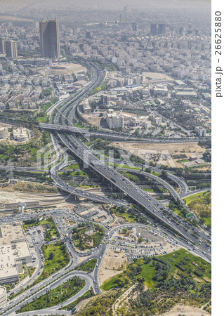 View from The Milad Tower in Tehran, Iran. View from The Milad Tower in Tehran, Iran. 26625880