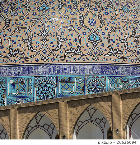 Details of Sheikh Lotfollah Mosque in Isfahan,Iran Details of Sheikh Lotfollah Mosque in Isfahan,Iran 26626094