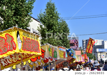 屋台の店舗幕 26628693