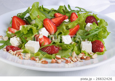 Salad with strawberries Salad with strawberries 26632426