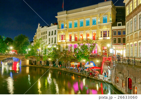 Utrecht. The city's main channel. Utrecht. The city's main channel. 26633060