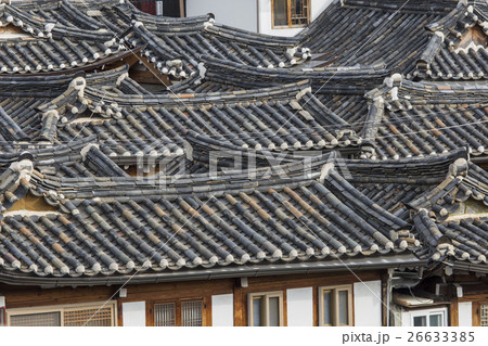 Bukchon Hanok Village in Seoul, South Korea. 26633385