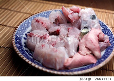 サバフグのてっちりの写真素材