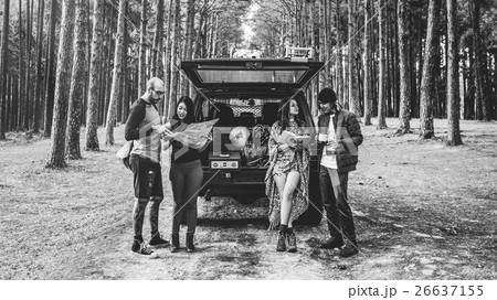 People Friendship Hangout Traveling Destination Camping Concept People Friendship Hangout Traveling Destination Camping Concept 26637155