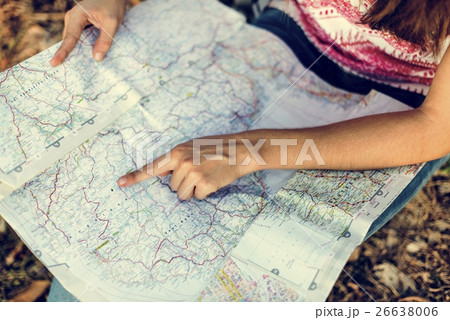 Map Destination Direction Route Travel Trip Trek Concept Map Destination Direction Route Travel Trip Trek Concept 26638006